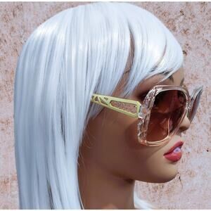 Sunglasses Women Tan & Gold Piraso Sunglasses